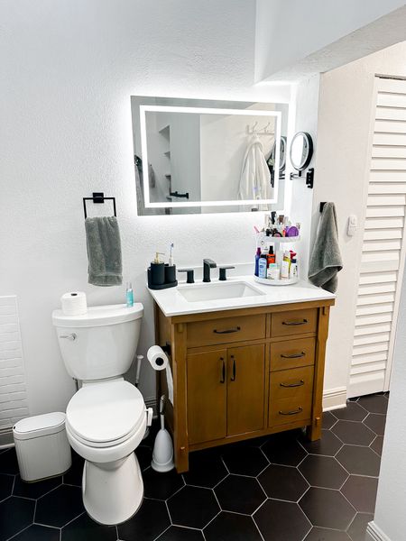 Nothing like an organized bathroom vanity. 

#LTKhome