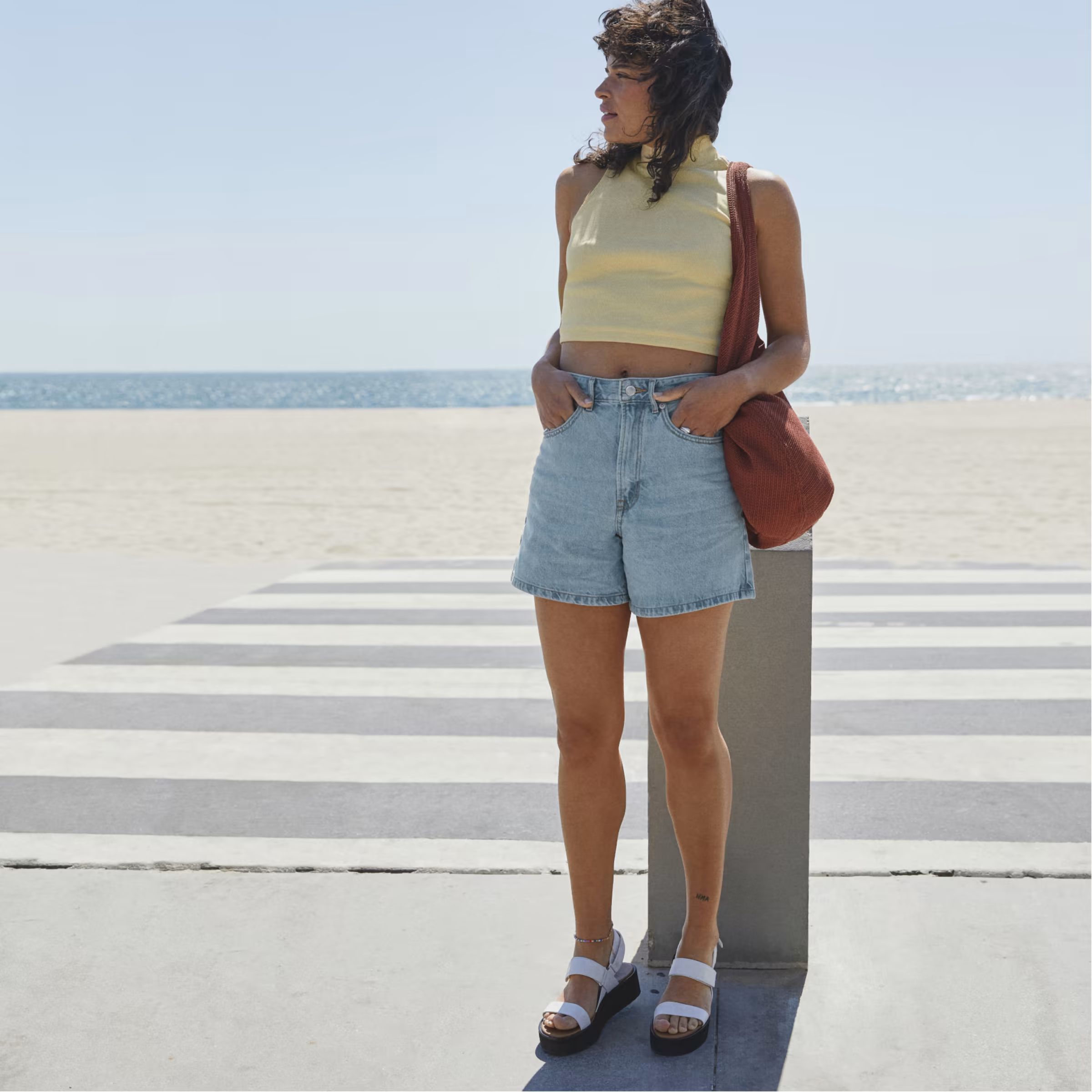 The A-Line Denim Short | Everlane