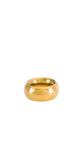 Ellie Vail Noah Ring in Metallic Gold. - size 6 (also in 7, 8) | Revolve Clothing (Global)