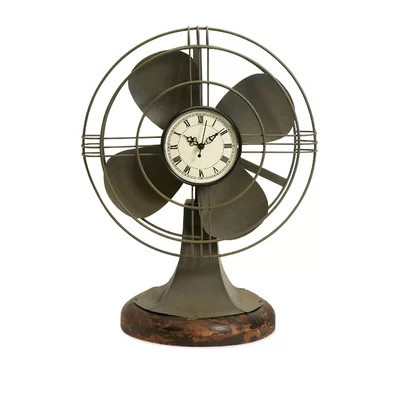 Vintage Fan Clock | Wayfair North America