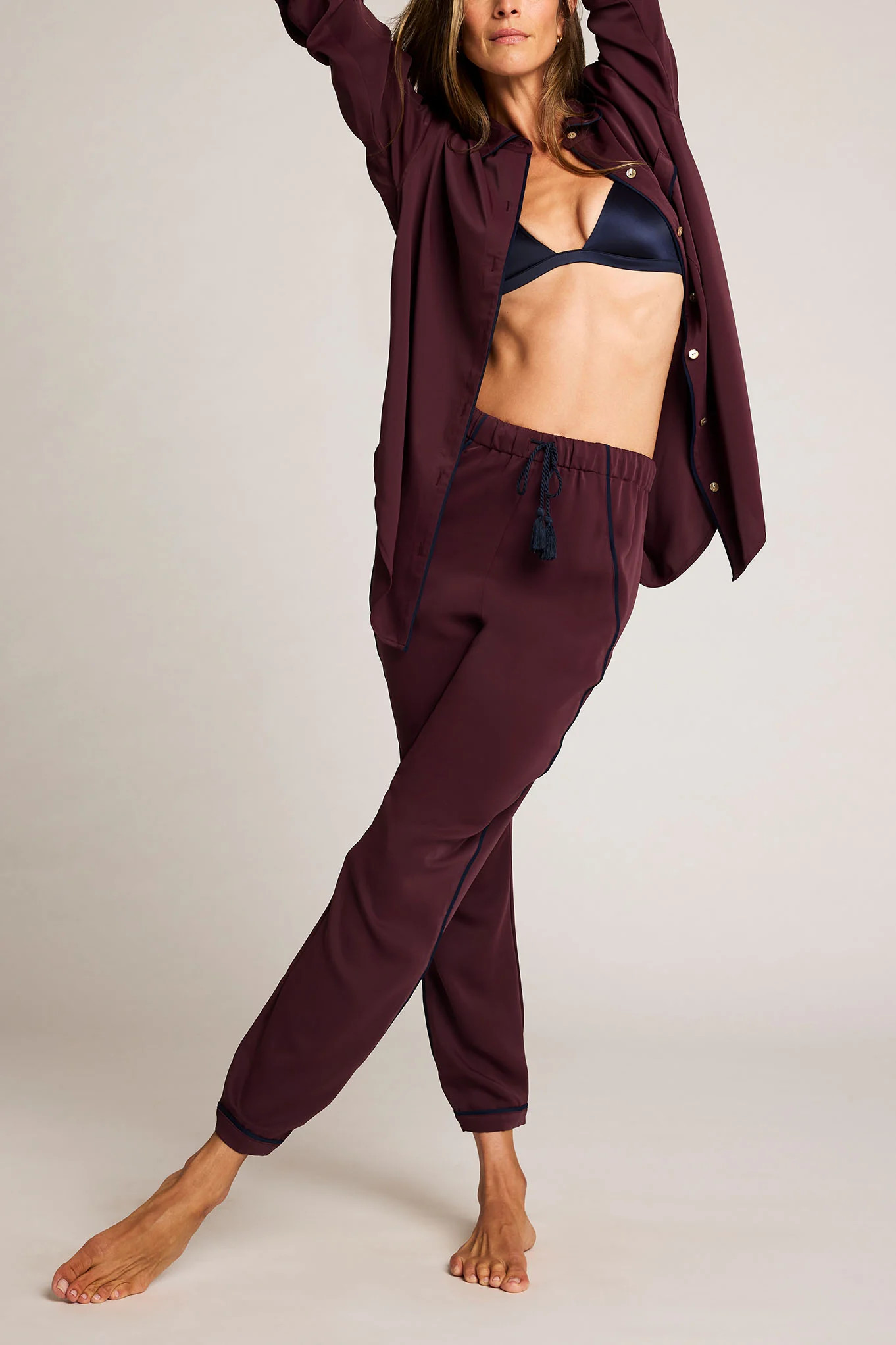 Supreme Jogger Pant in Garnet | Negative Underwear