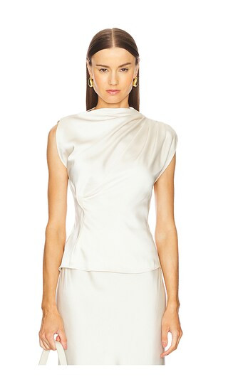 L'Academie by Marianna Adira Top in Ivory. | Revolve Clothing (Global)