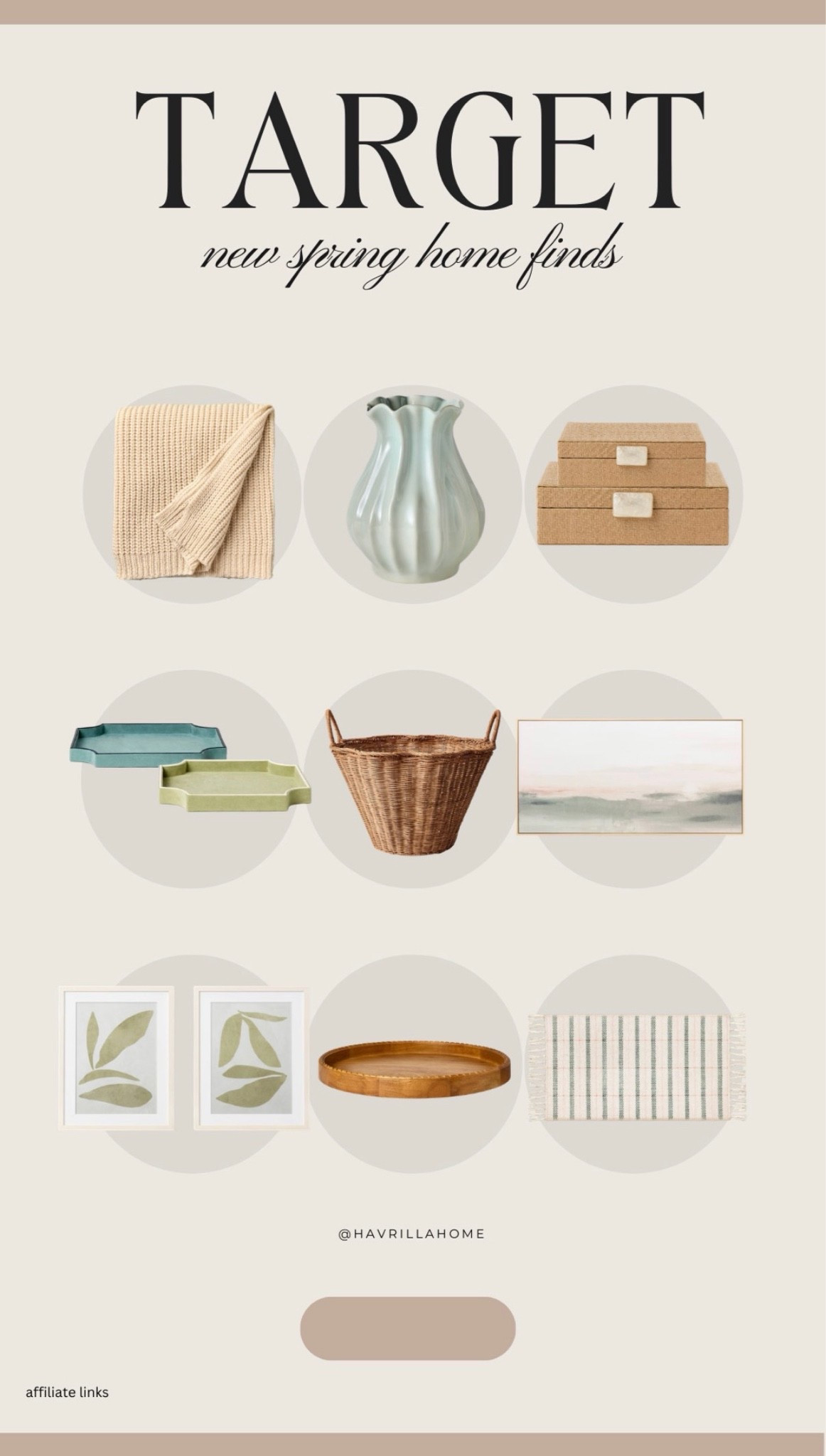 Target spring home finds

#LTKHome #LTKSeasonal #LTKBeauty