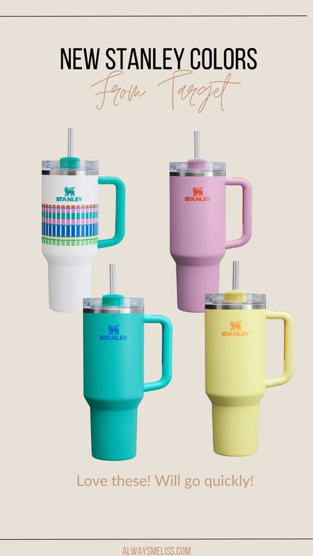 Target has dropped new Stanley colors for Spring + Summer! Would be great in an Easter basket or for your spring travel! 

Stanley 
Tumblers 
Target 

#LTKfindsunder50 #LTKfitness #LTKSeasonal