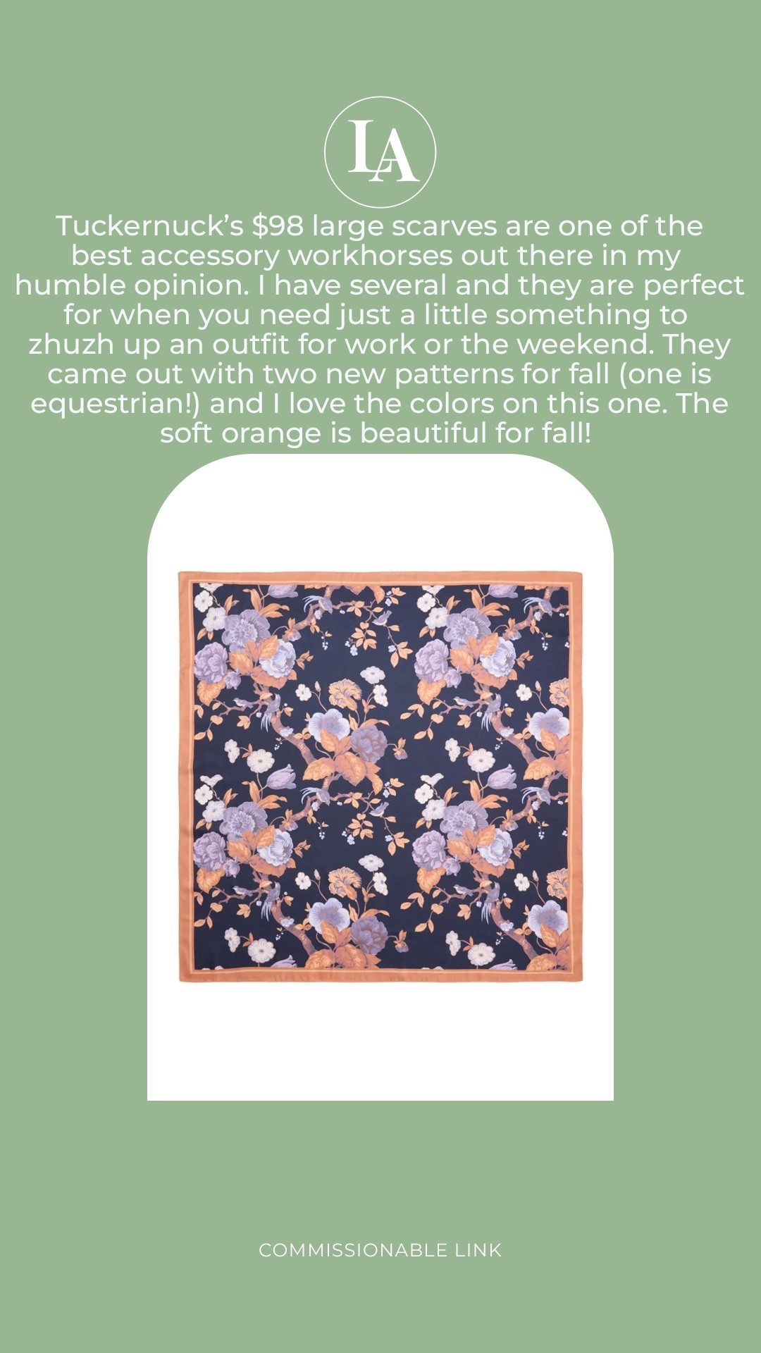 Tuckernuck large scarf - the most versatile accessory under $100!