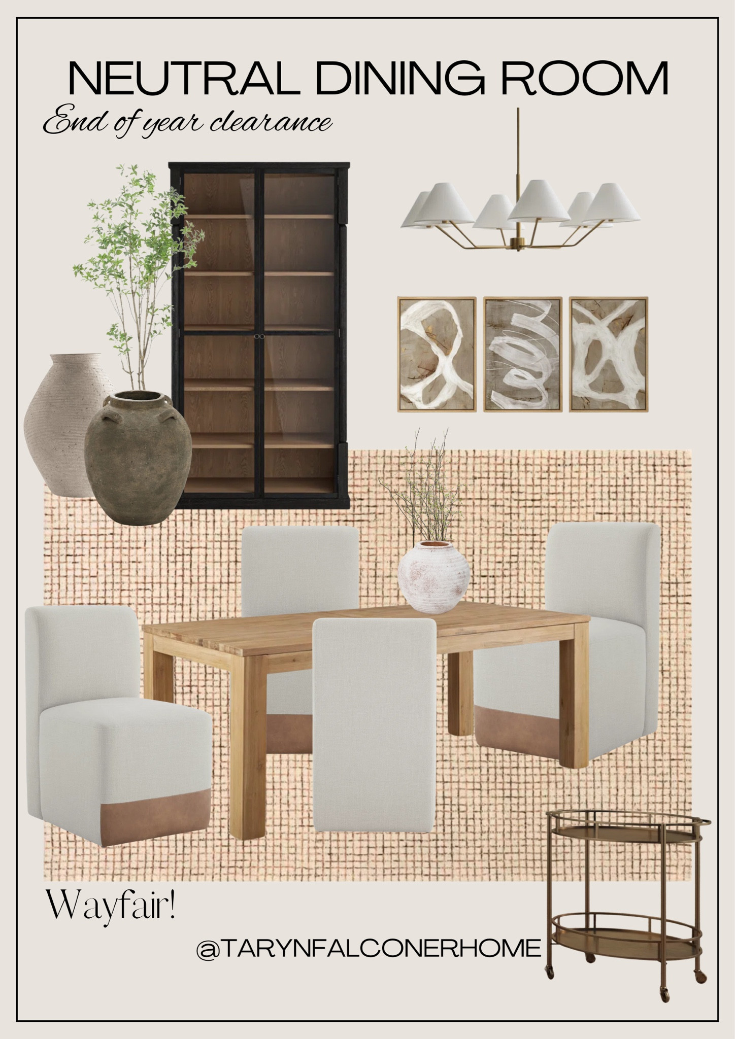 Shop @wayfair finds during their END OF YEAR CLEARANCE! Up to 60% off and fast shipping!

#wayfair #wayfairpartner #homefinds #sale #budgetfriendly #neutralhome #modernorganichome #affordablefinds #diningroom #diningchairs #cabinet #diningtable

#LTKHome #LTKSaleAlert