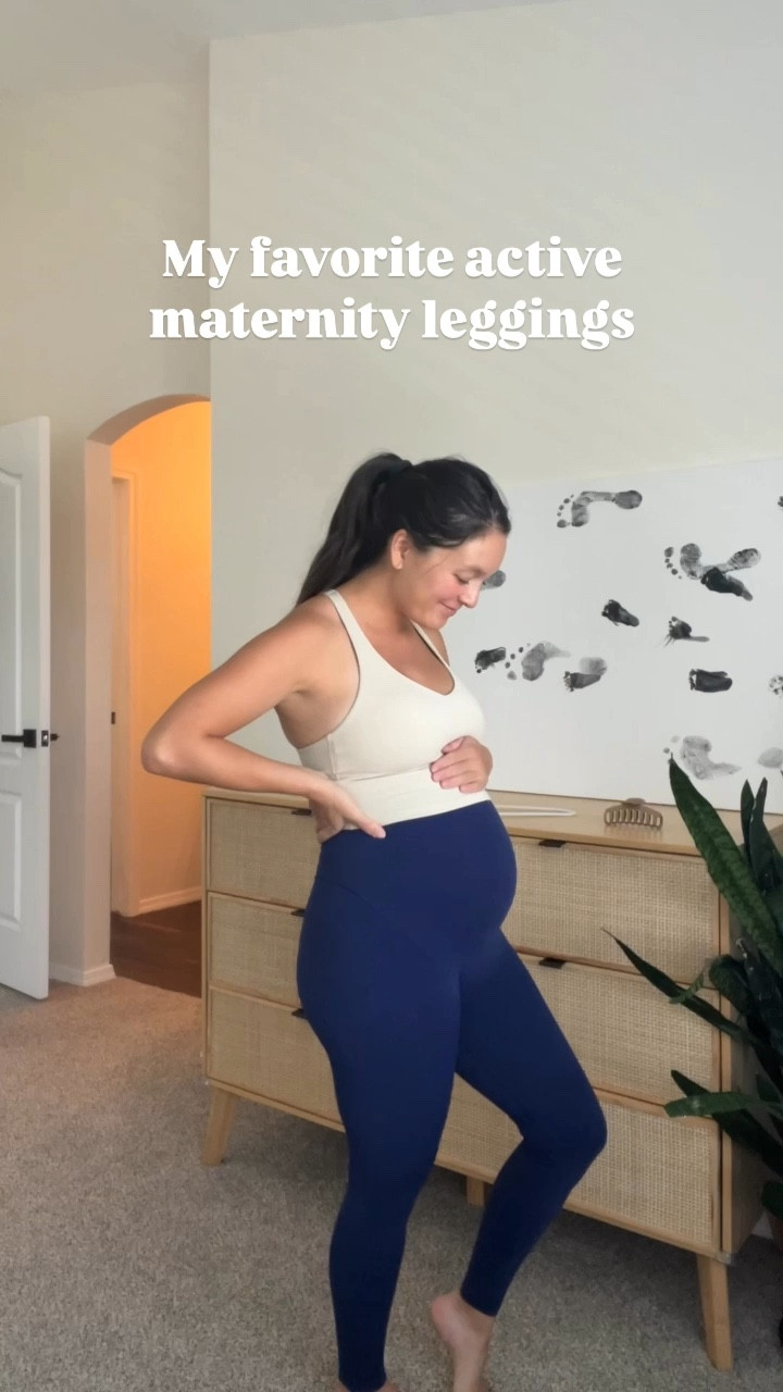 My favorite maternity style leggings that are SO SOFT. Perfect for the gym and everyday wear. And even postpartum. Vitality leggings. Maternity activewear. 

#LTKFindsUnder100 #LTKBump #LTKFitness