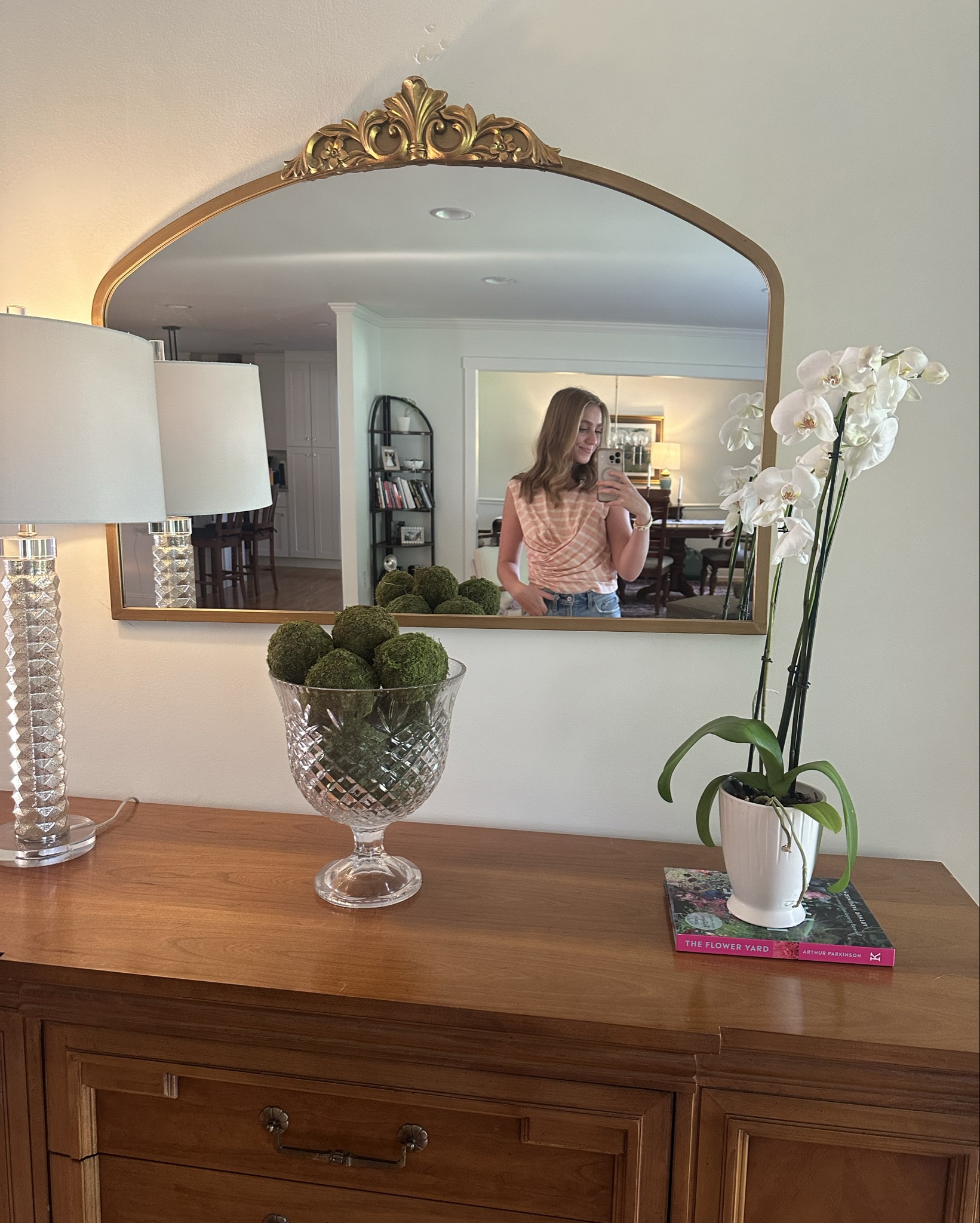 Foyer table decor idea for summer! These moss balls are perfect for decorating!!! 


#LTKFindsUnder50 #LTKHome #LTKSeasonal