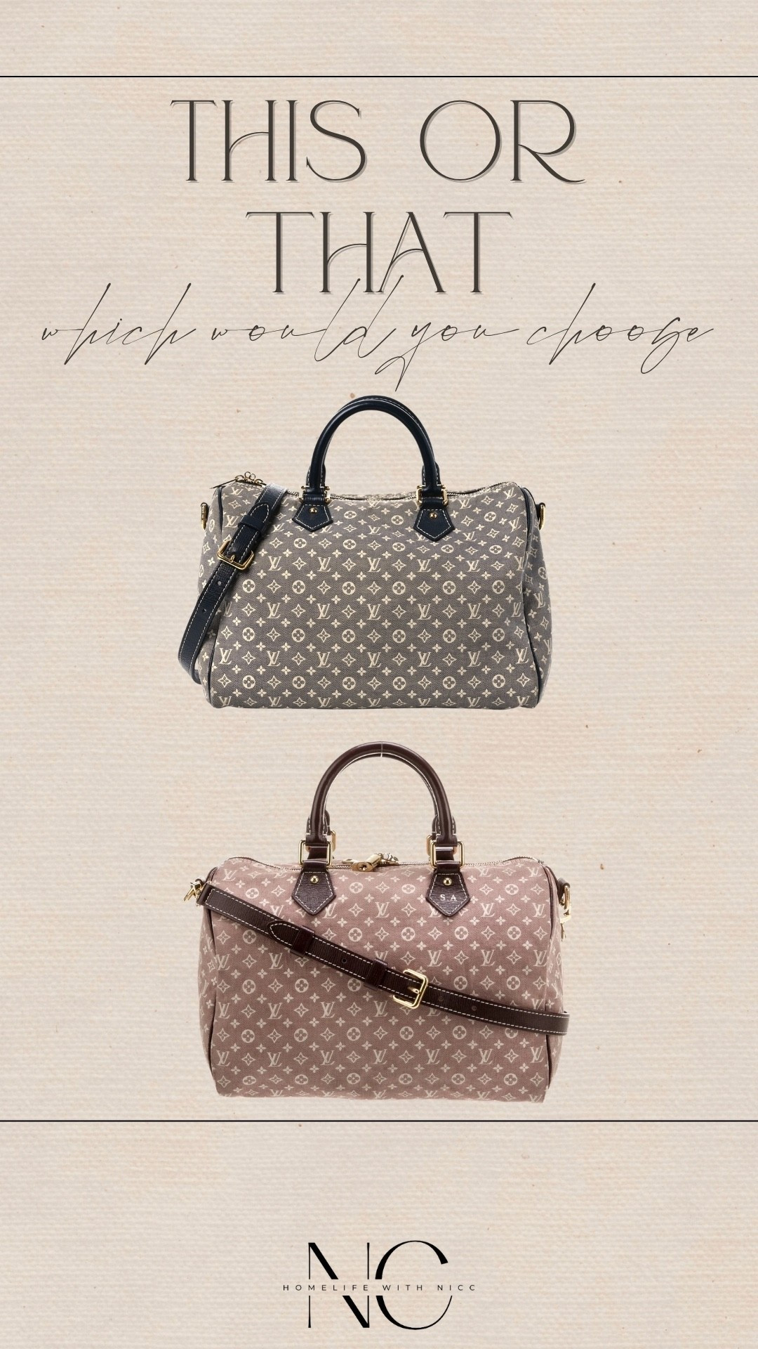 Which of these vintage Louis Vuitton Speedy bags would you choose??? I love them both!! I have the search saved on my Fashionphile so I get notified anytime a new one is available! Waiting to find the perfect fit! 

#LTKselfcare #LTKTravel #LTKWorkwear