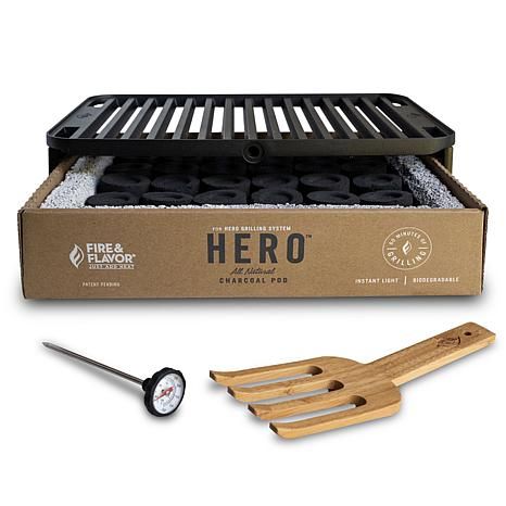 Fire & Flavor Hero Grill Kit | HSN