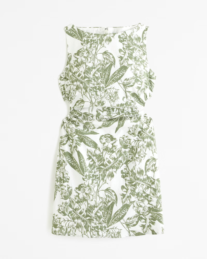 Stretch Cutout Mini Dress | Abercrombie & Fitch (US)