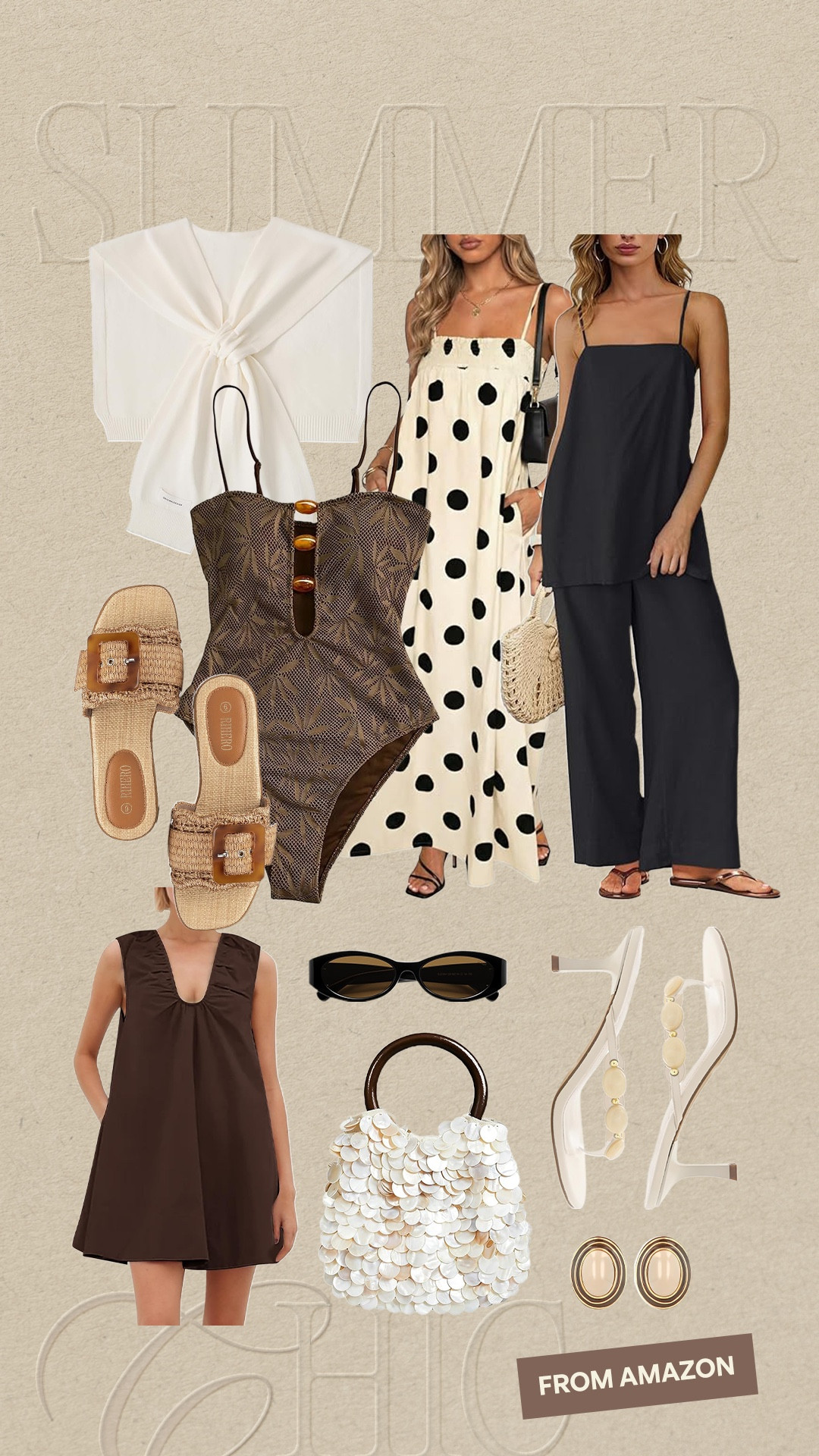 Chic Amazon summer finds🤎

#LTKSaleAlert #LTKMidsize #LTKootd