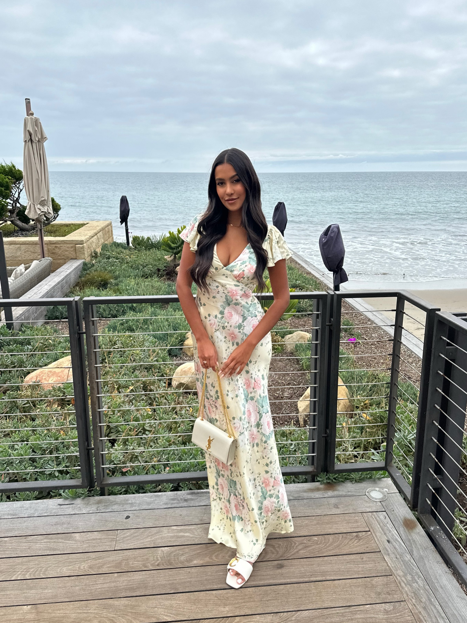 Lunch in LA. Been loving a long silk dress lately. 

#LTKstyletip #LTKSeasonal #LTKtravel