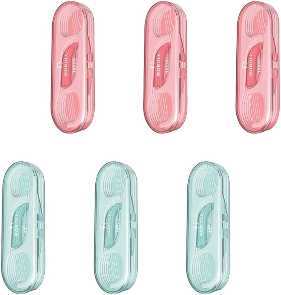 DOITOOL Disposable Floss Picks with Case 1 Set 60Pcs Dental Floss Picks Travel Floss Toothpicks S... | Amazon (CA)