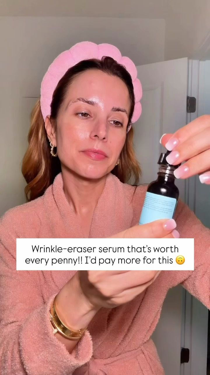 Some of my favorite anti-aging products! These are items I sweat by and many I’ve repurchased TWICE! I’ll be 39 soon and feel amazing! My skin is the best it has ever been! Wrinkle-erasing serums. I have been using this morning and night for months! It’s amazing and one bottle will last 3-5 months depending on how frequently you use it. 1 drop on forehead, 1 drop on each cheek and 1-2 drops on your neck!

#LTKmorningroutine #LTKselfcare #LTKBeauty