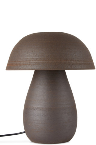 SSENSE Exclusive Brown Mushroom Lamp | SSENSE