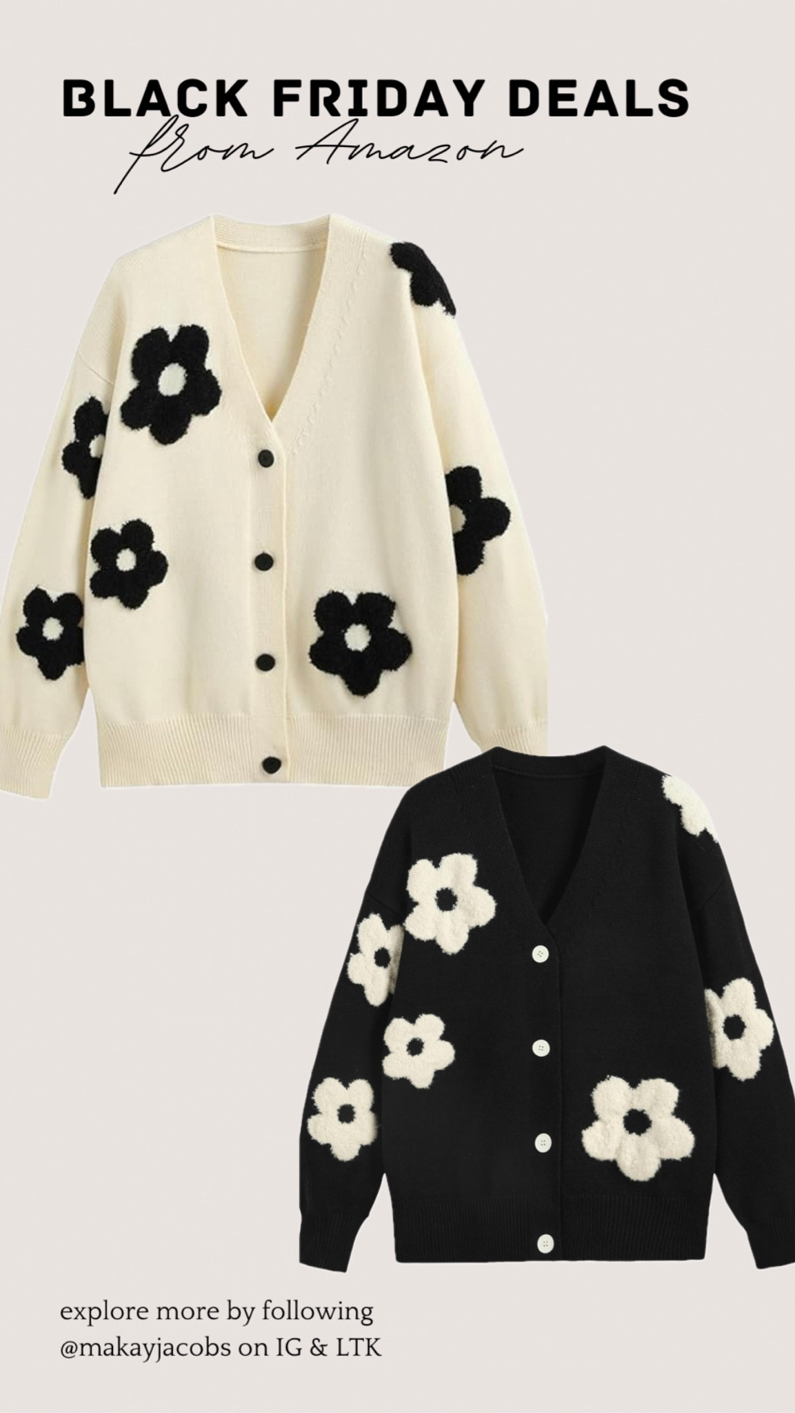 Amazon Deals | Casual Outfits | Cardigans | Sweaters | Neutrals 

#LTKCyberWeek #LTKStyleTip #LTKSaleAlert