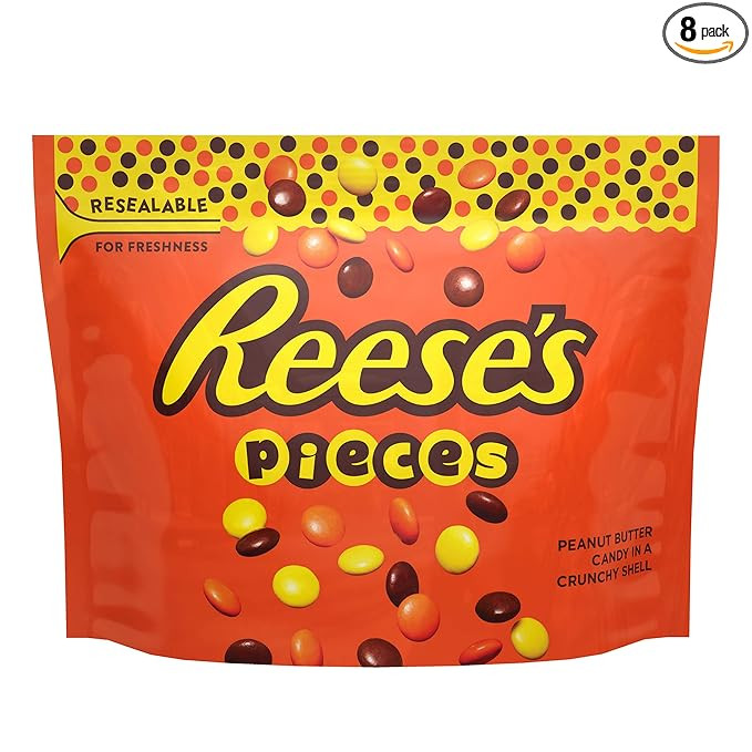 Reese's Chocolate Peanut Butter Candy, butter-chocolate, 9.9 Ounce (Pack of 8) | Amazon (US)