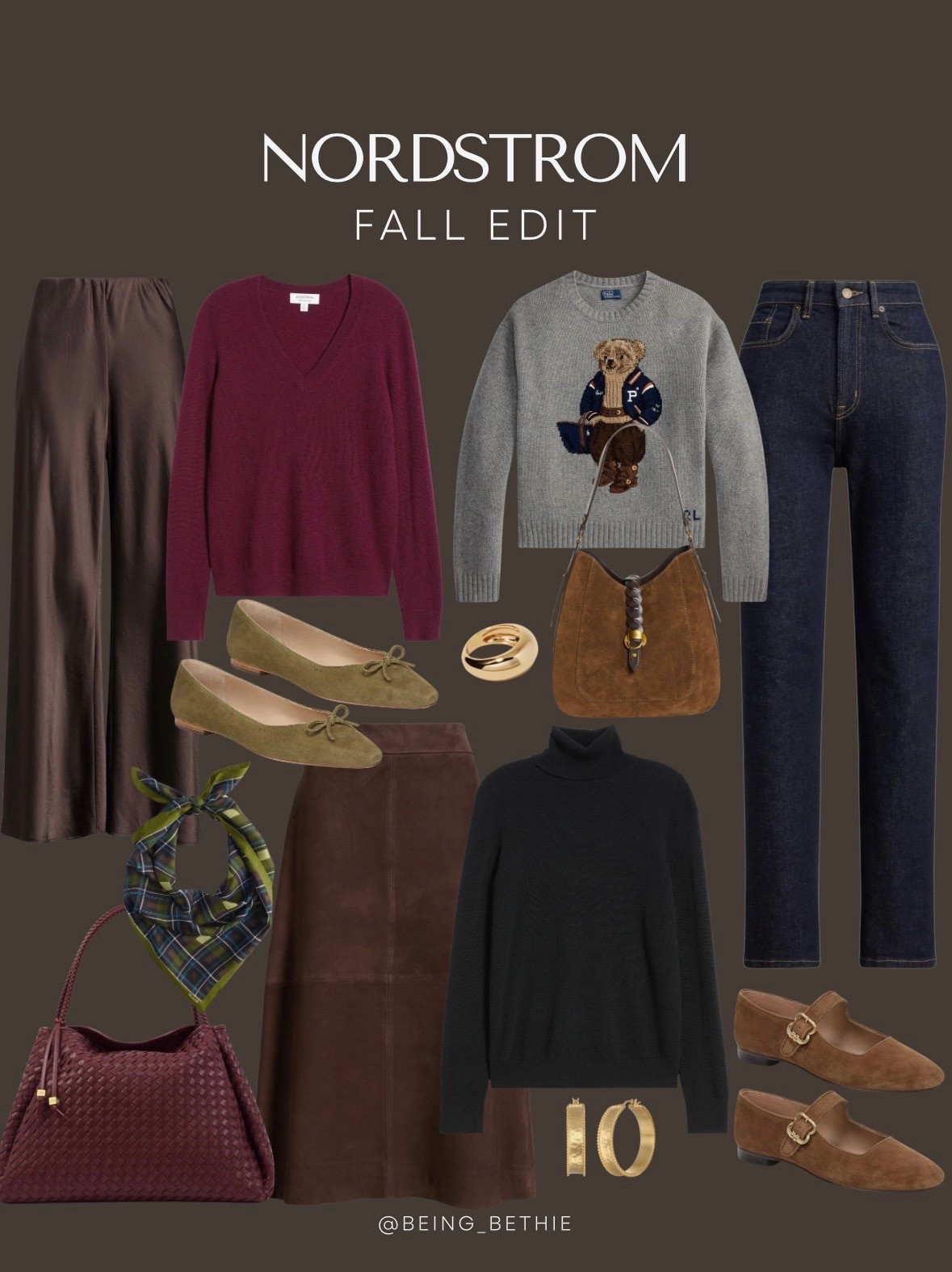 Nordstrom Fall edit! 

Sweater, top, ballet flats, earrings, ring, skirt

#LTKSeasonal #LTKSaleAlert #LTKootd