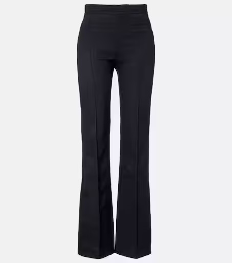 Virgin wool gabardine flared pants | Mytheresa (UK)