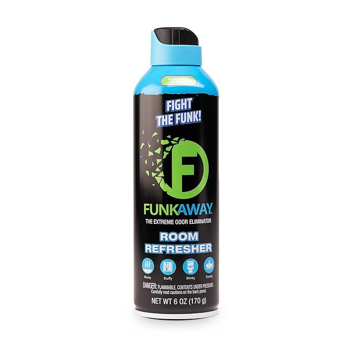 FunkAway Extreme Odor Eliminating Room Refresher AeroSpray, 6 oz., Odor Eliminating Room Spray Re... | Amazon (US)