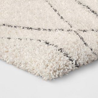 Diamond Patterned Shag Woven Rug - Project 62™

 | Target