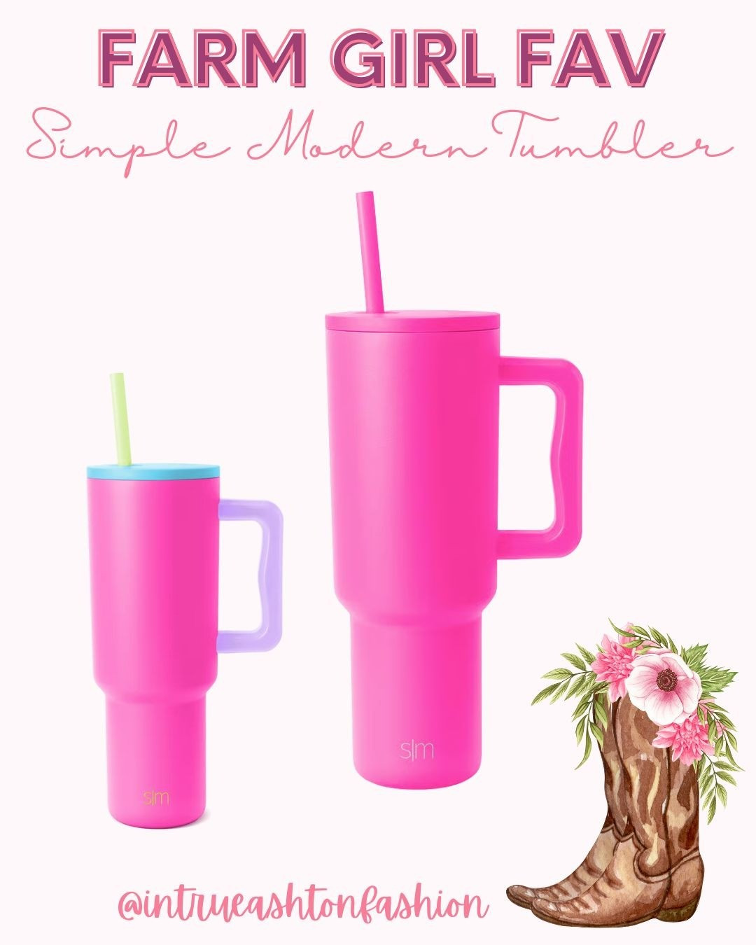 The best tumbler ever! I never leave the house without this cup. Keeps your drink cold forever and I swear water just tastes better out of it. Simple Modern Trek girl for life! Lots of colors on sale for amazon prime days! #tumbler #simplemodern #farmgirlfav 

#LTKSaleAlert #LTKFindsUnder50