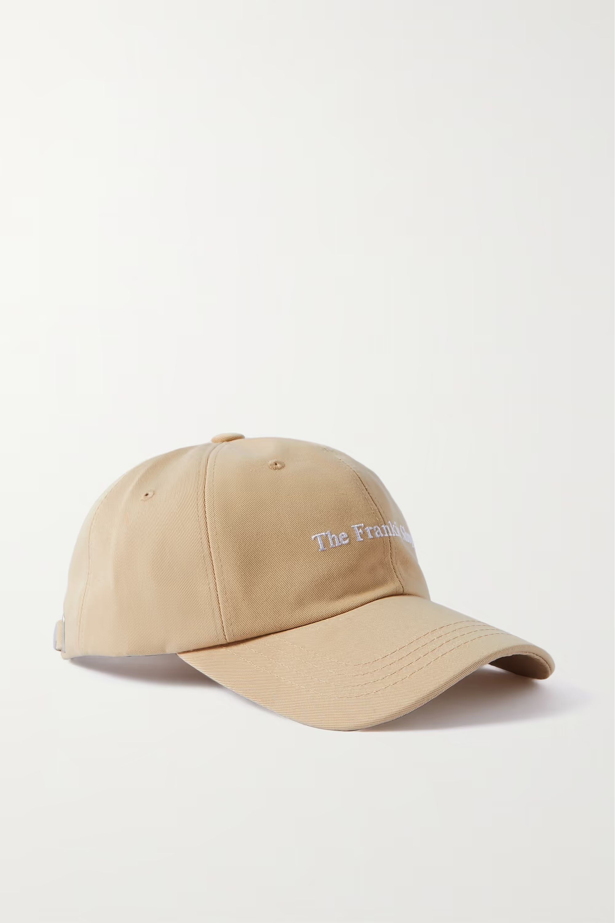 Frankie embroidered cotton-twill baseball cap | NET-A-PORTER (US)