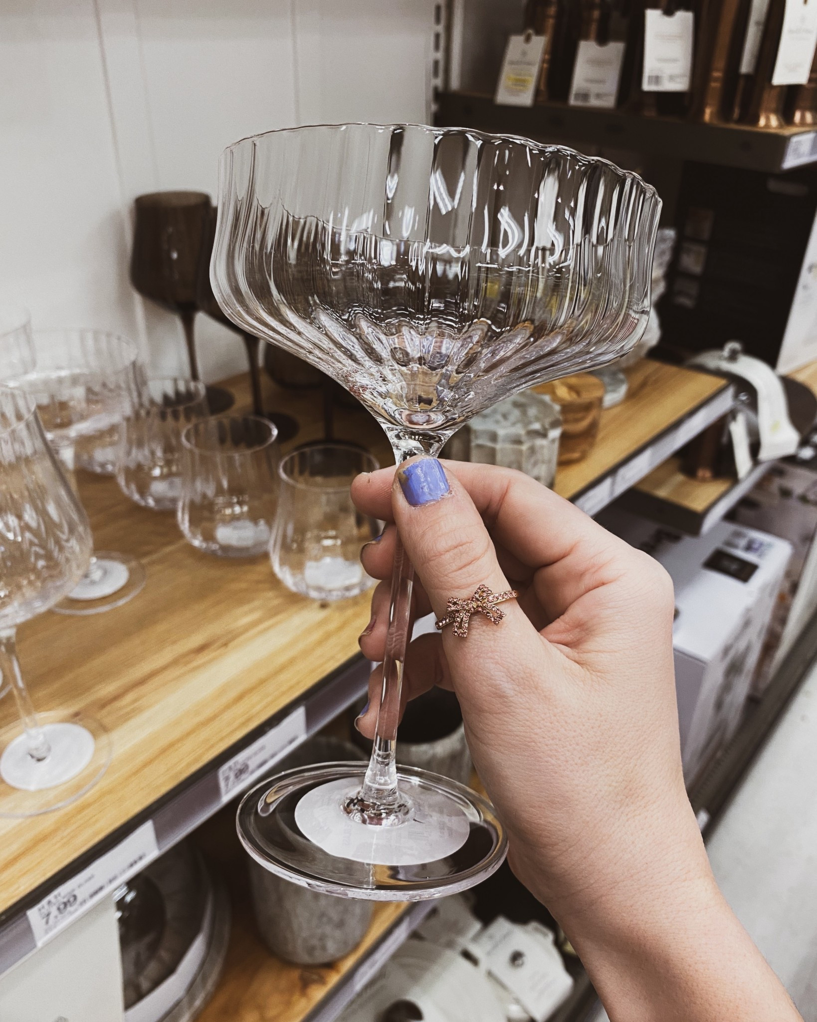 Target has the most beautiful espresso martini glasses right now!🍸 

#LTKfoodie #LTKFindsUnder50 #LTKHome