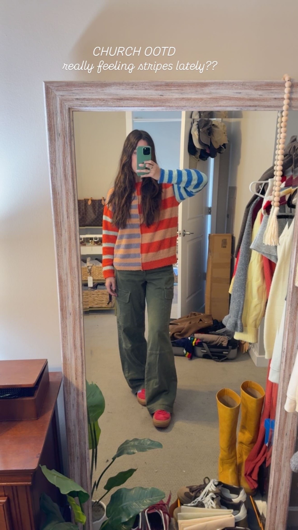 Obsessed with stripes lately!!!! Can’t find exact sweater but they have the same sweater in different colors!!

#LTKFindsUnder50 #LTKootd