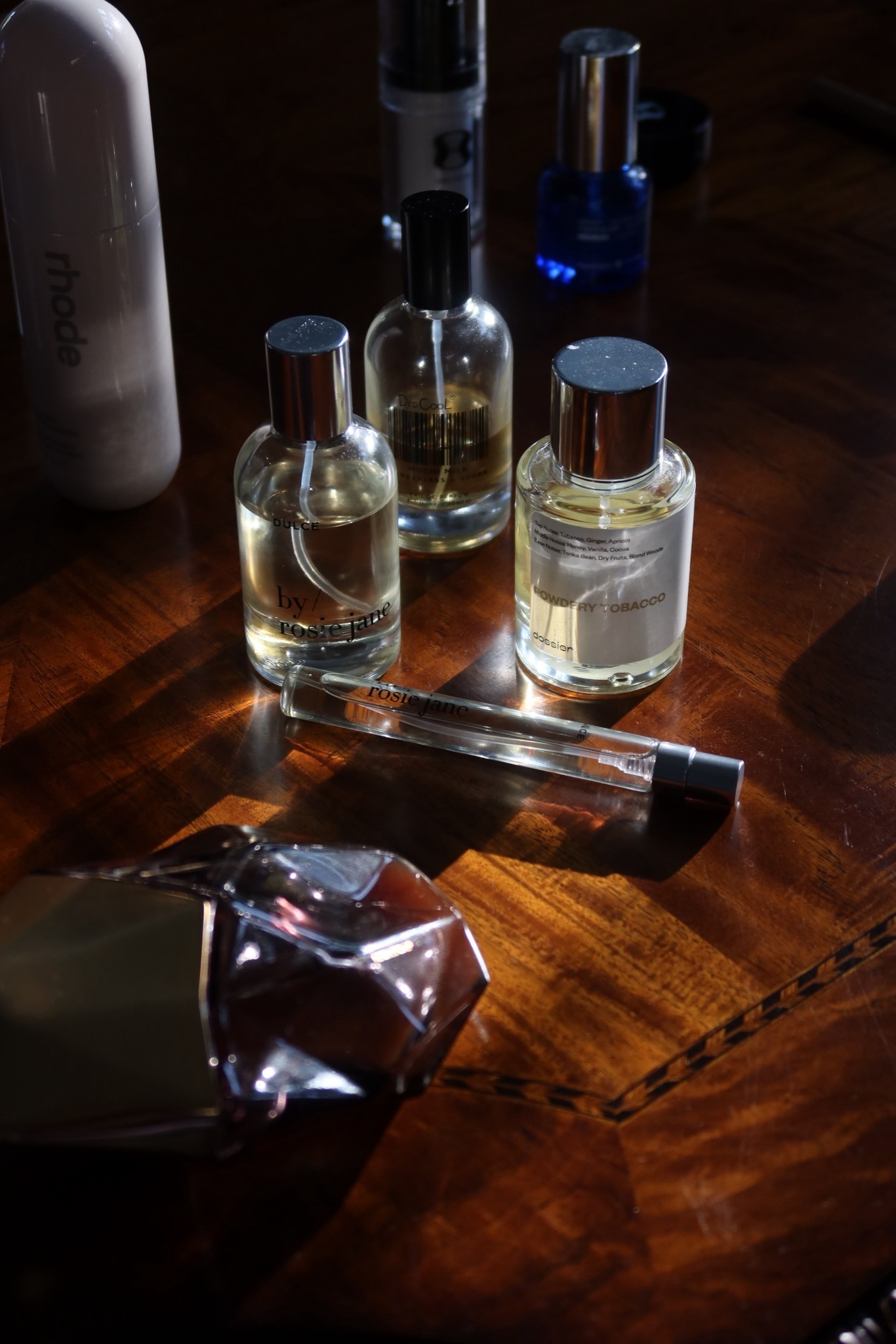 Favorite scents. Dulce by Rosie Jane, best vanilla EVER & clean beauty. Dossier dupe for Tom Ford Tobacco Vanille — AMAZE 

#LTKSaleAlert #LTKSpringSale #LTKBeauty