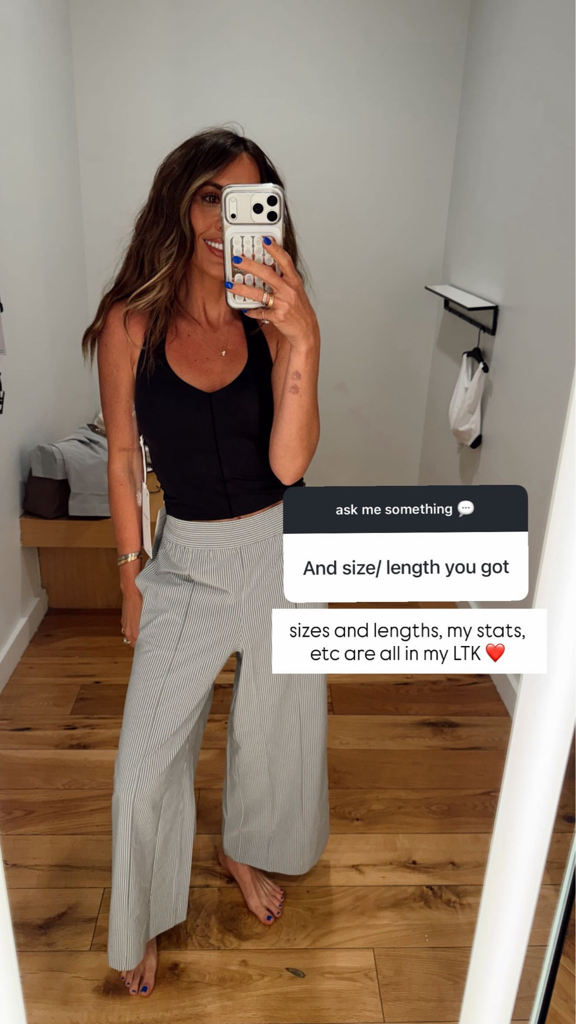 Size xs top and xs bottoms - in crop length @lululemon 