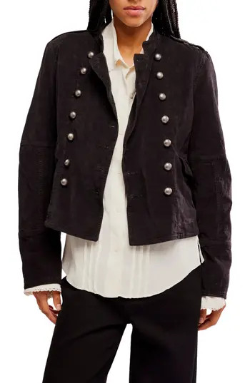Free People Lotty Velvet Jacket in Black at Nordstrom Rack, Size X-Small | Nordstrom Rack