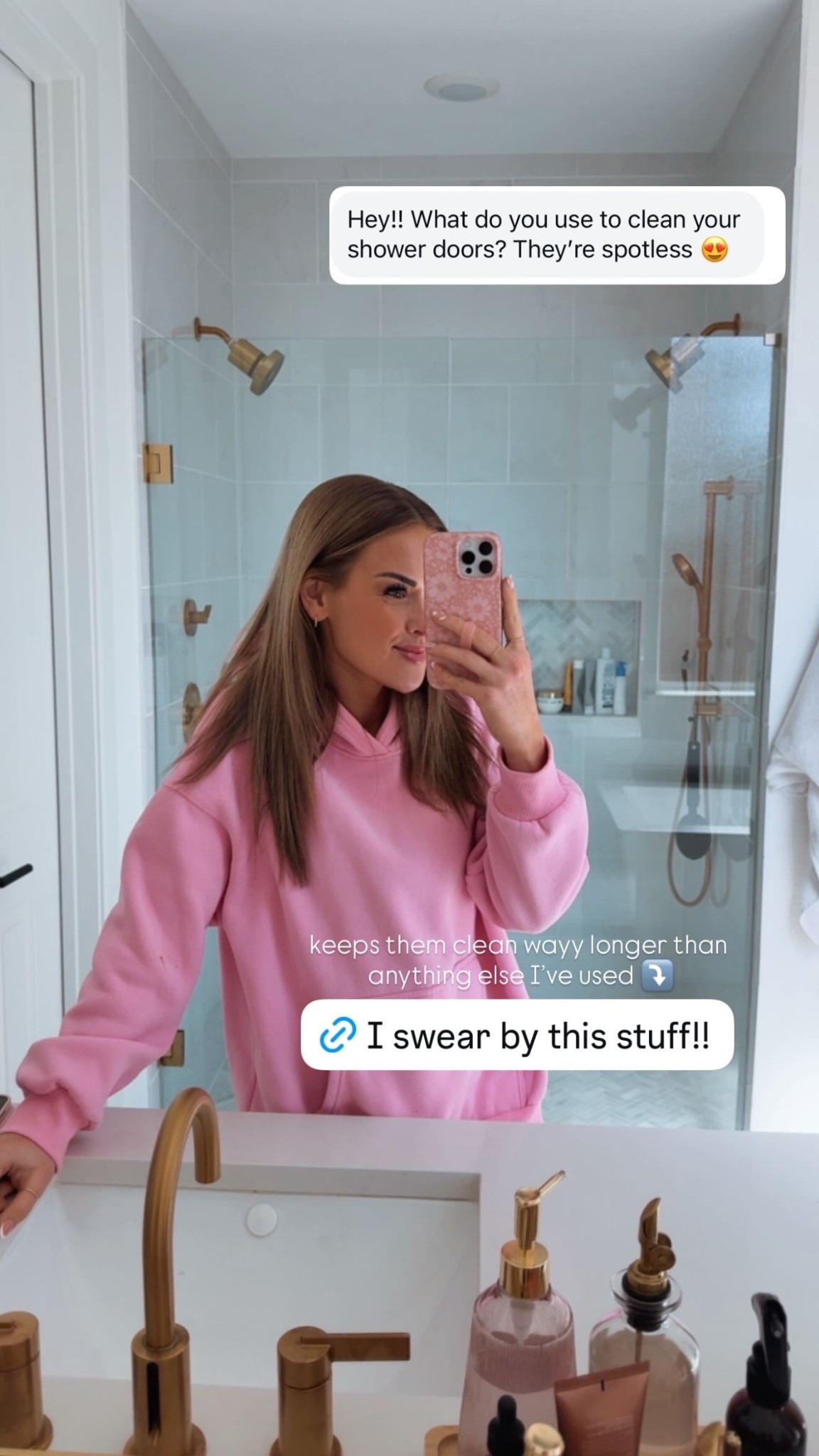 Nothing will clean your shower doors like this will 😍

#LTKmomlife #LTKselfcare #LTKvlog