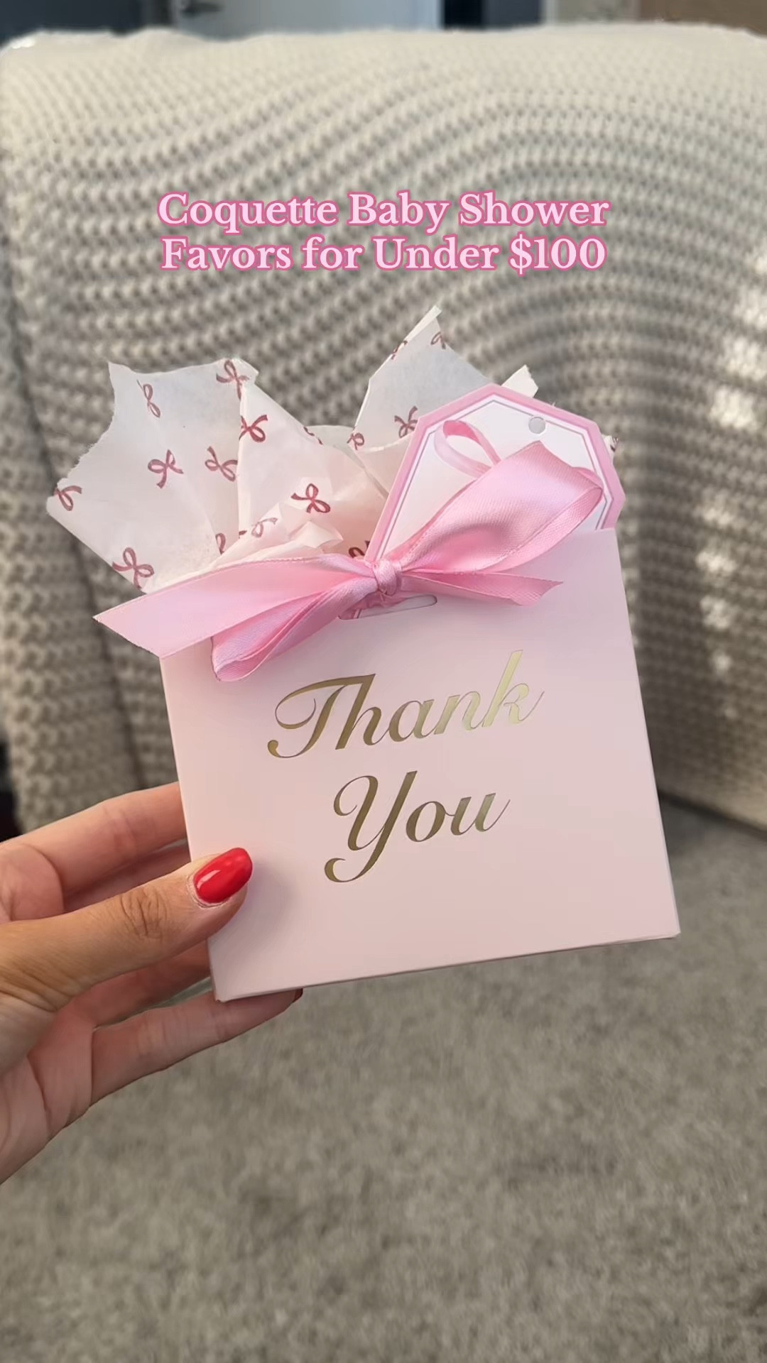 Baby shower favors