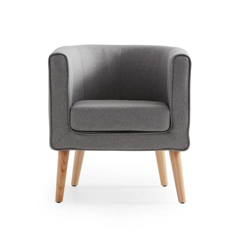 Gap Home Upholstered Barrel Chair, Gray - Walmart.com | Walmart (US)