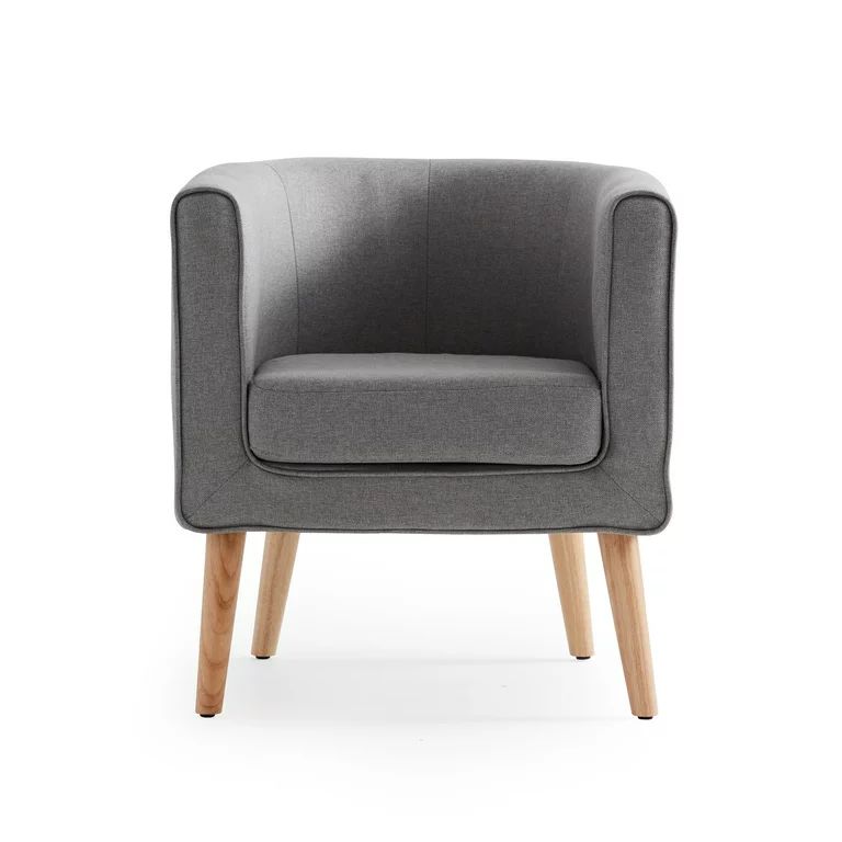 Gap Home Upholstered Barrel Chair, Gray - Walmart.com | Walmart (US)