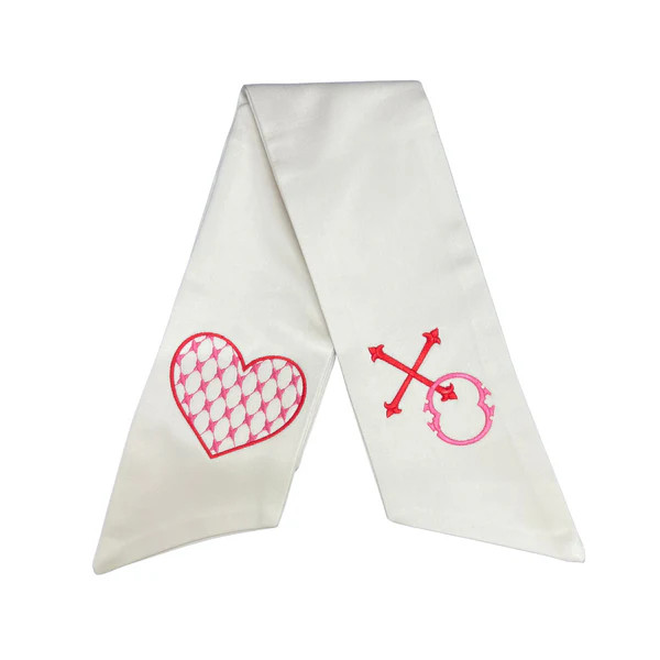 XO Valentine Wreath Sash | Fig and Dove