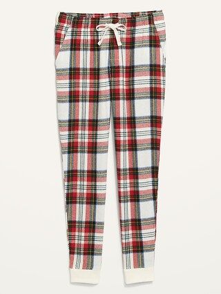 Matching Plaid Flannel Jogger Pajama Pants for Men | Old Navy (CA)