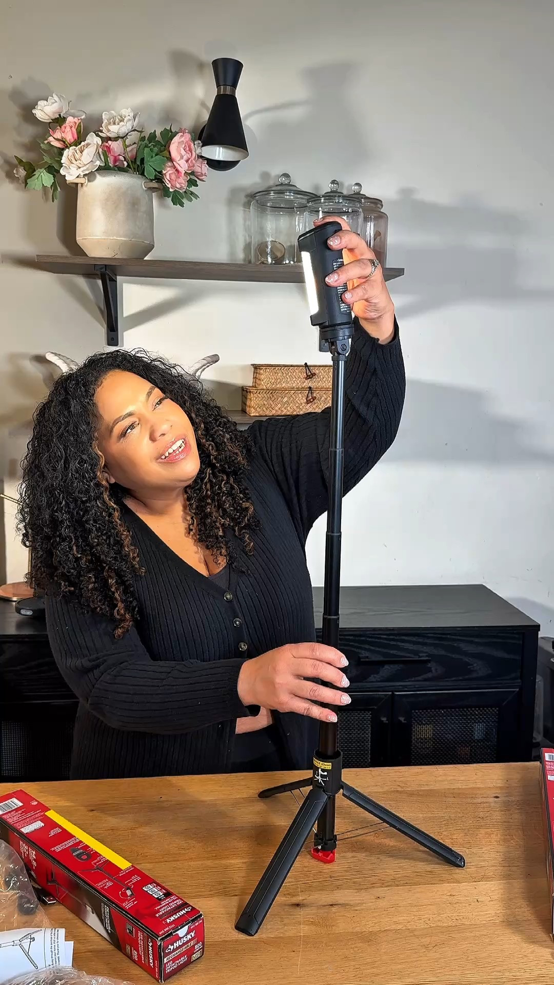 @homedepot $25 viral LED Tripod lights 

#LTKdayinmylife #LTKgrwm #LTKvlog