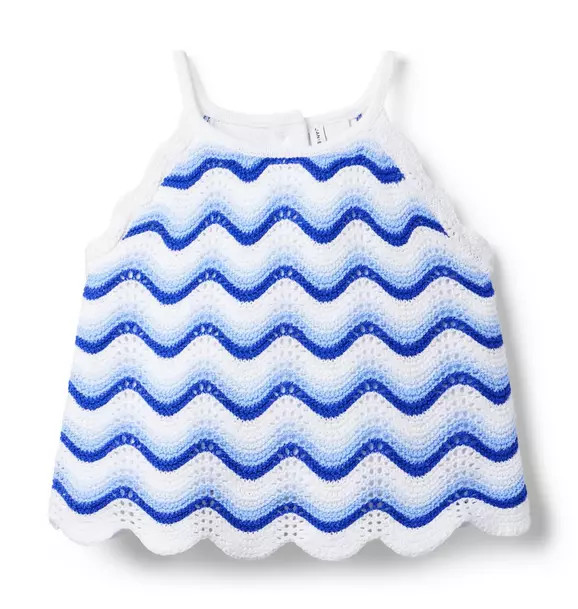 Striped Crochet Top | Janie and Jack