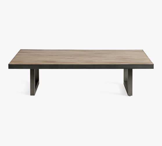 Pismo 65&amp;quot; Reclaimed Wood Coffee Table | Pottery Barn (US)
