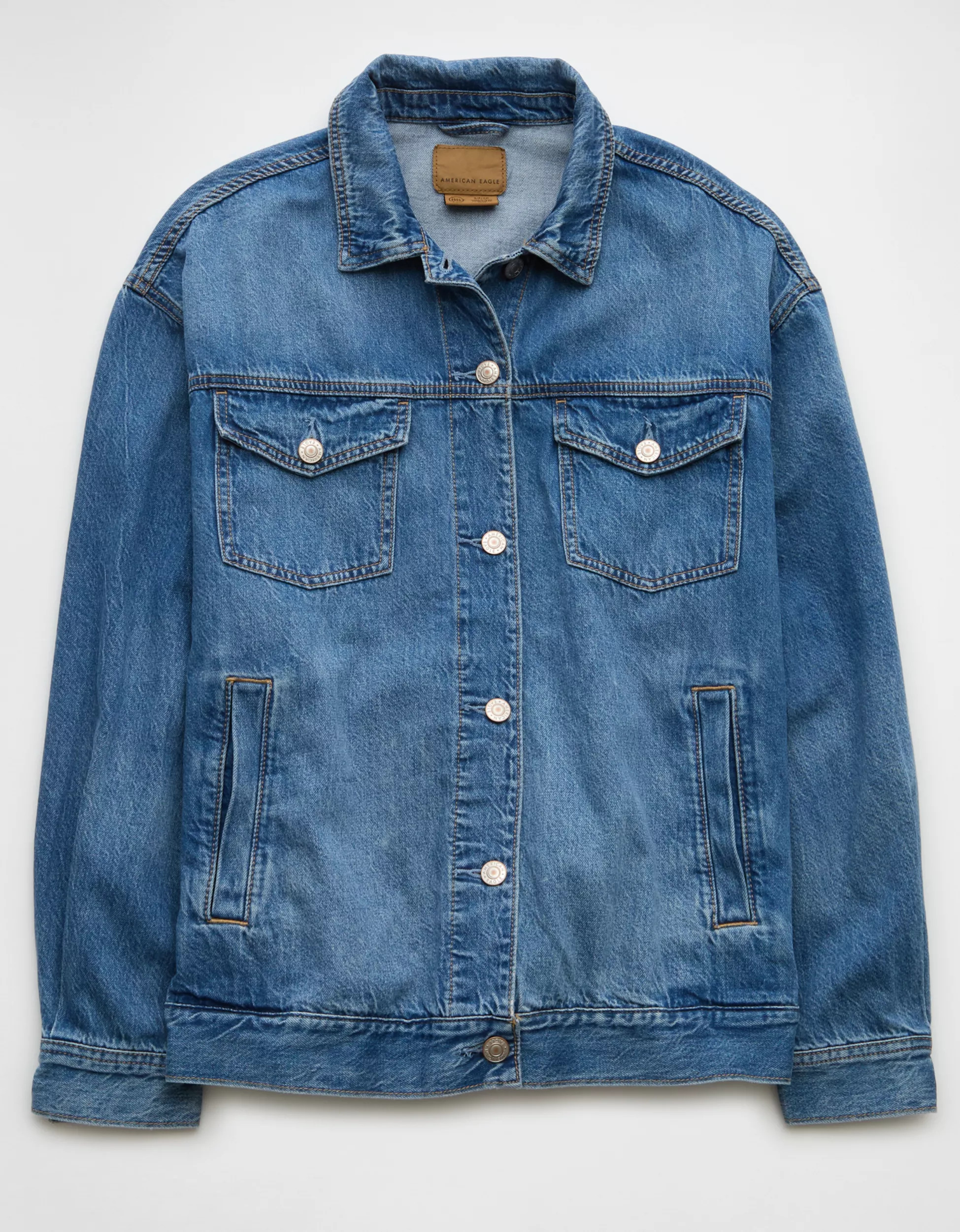 AE Denim Trucker Jacket | American Eagle Outfitters (US & CA)
