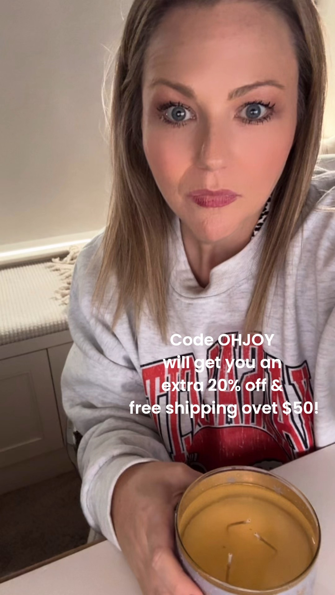 You are going to lose your mind over the new lavender and pine scent. Even better than balsam or tree farm and all I want to burn this holiday and winter season. Dave agrees. Plus, you can get the 3-wick candles for $10.36 right now with code OHJOY!

#LTKHome #LTKSeasonal #LTKHoliday