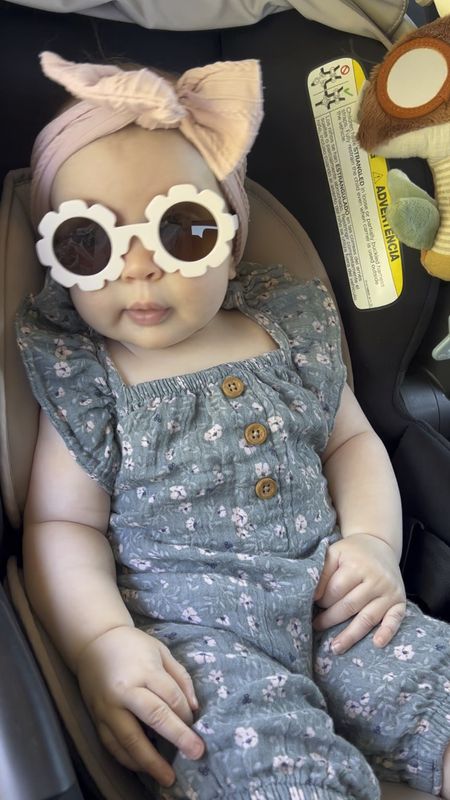 Baby Girl Outfit / Baby Girl Clothes / 4 months old / baby polarized sunglasses / baby girl headbands / jumper / romper girl 

#LTKkids #LTKbaby #LTKbump