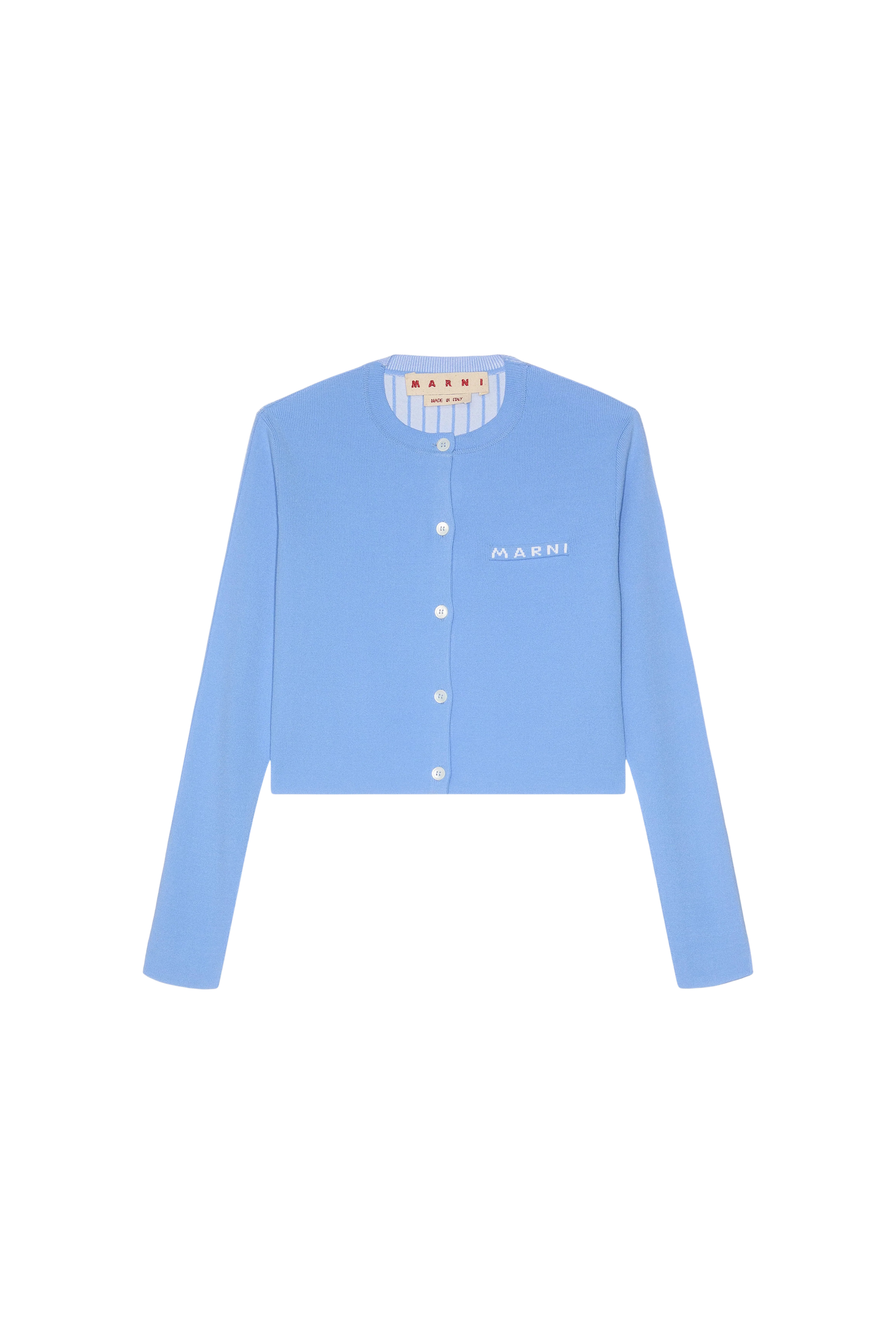 Knit Logo Cardigan | MODISTE