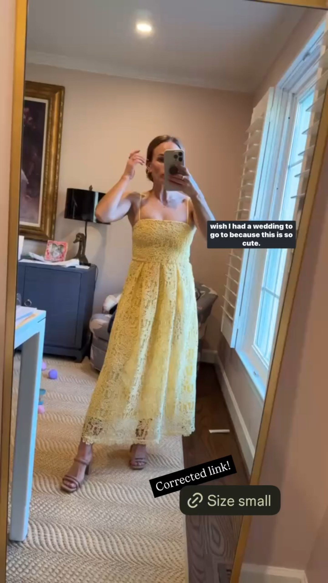 The perfect spring wedding guest dress. This is a size small. 

#LTKStyleTip #LTKWedding