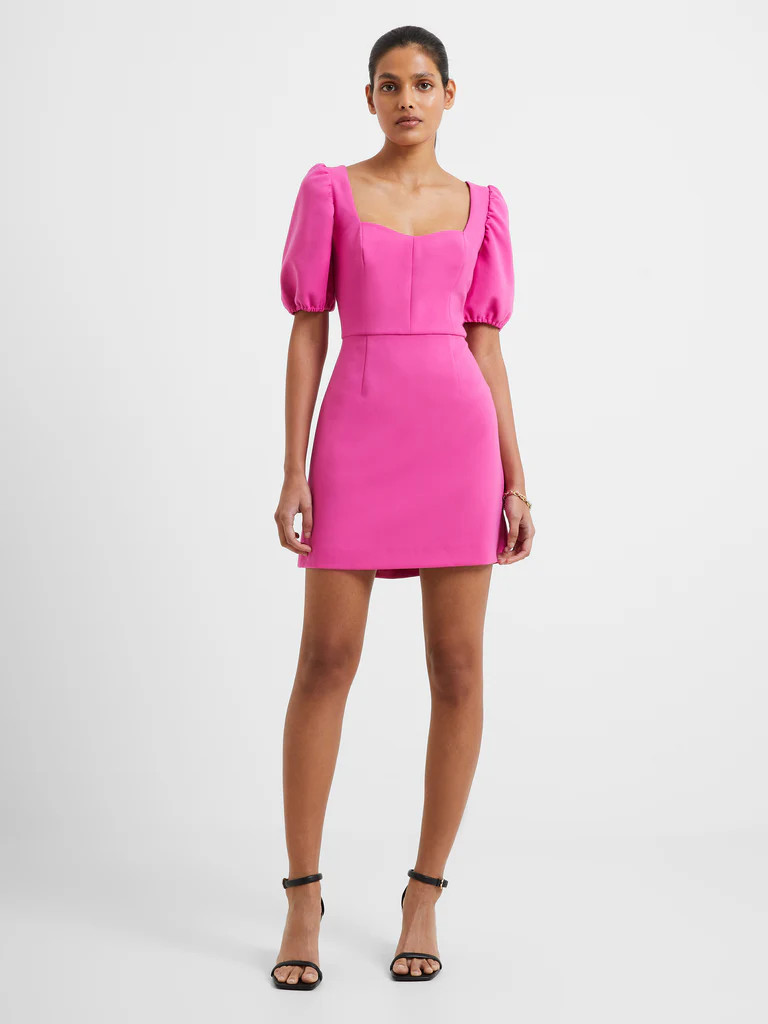 Berina Whisper Puff Sleeve Dress | French Connection (US)