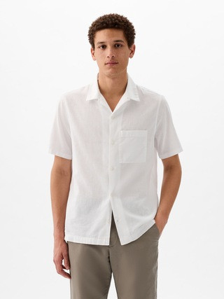 Linen-Cotton Shirt | Gap (US)