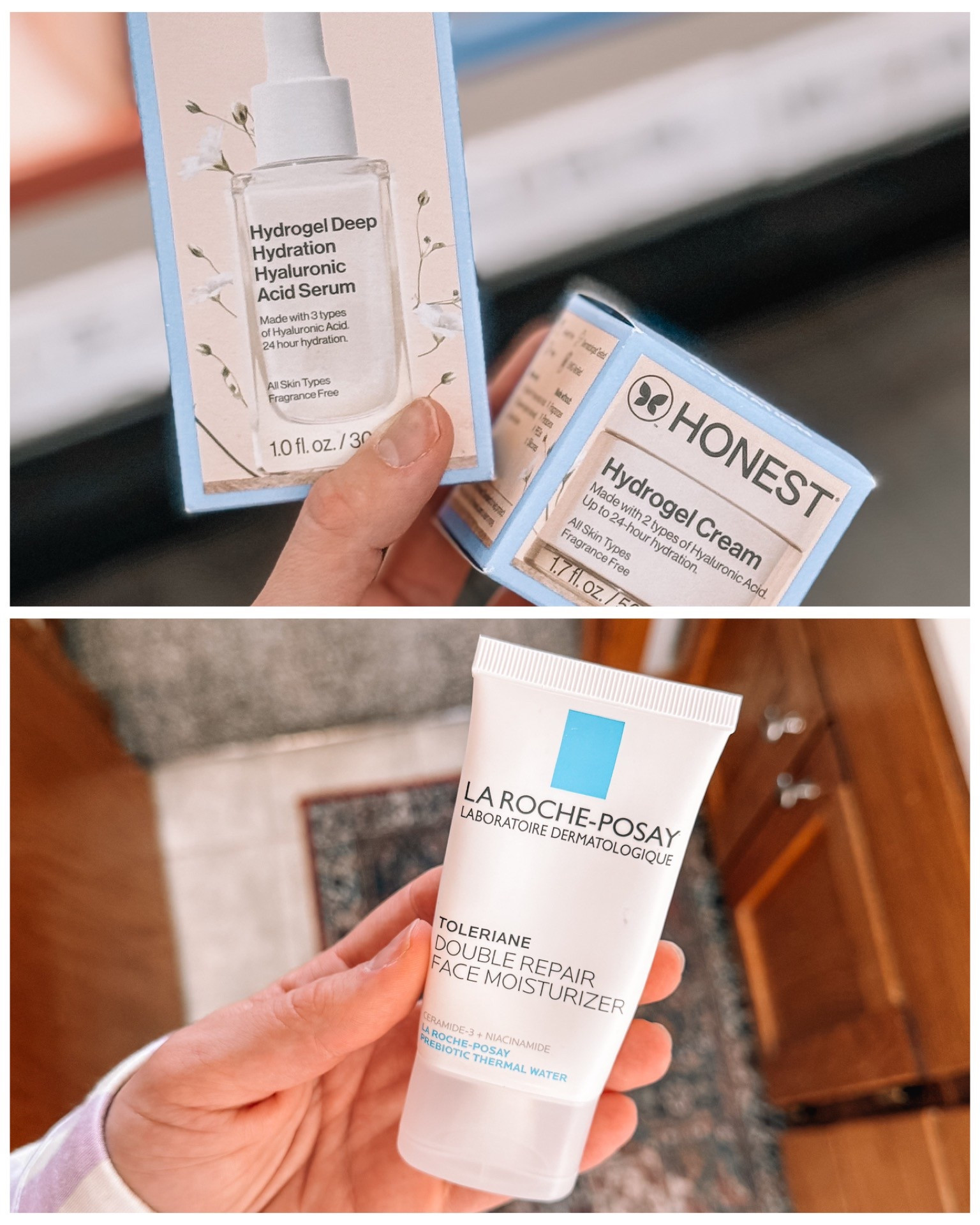 A few of my favorite drugstore clean face lotion

Honest beauty 
La Rochelle-Posay
Clean Beauty 

#LTKFindsUnder50 #LTKBeauty